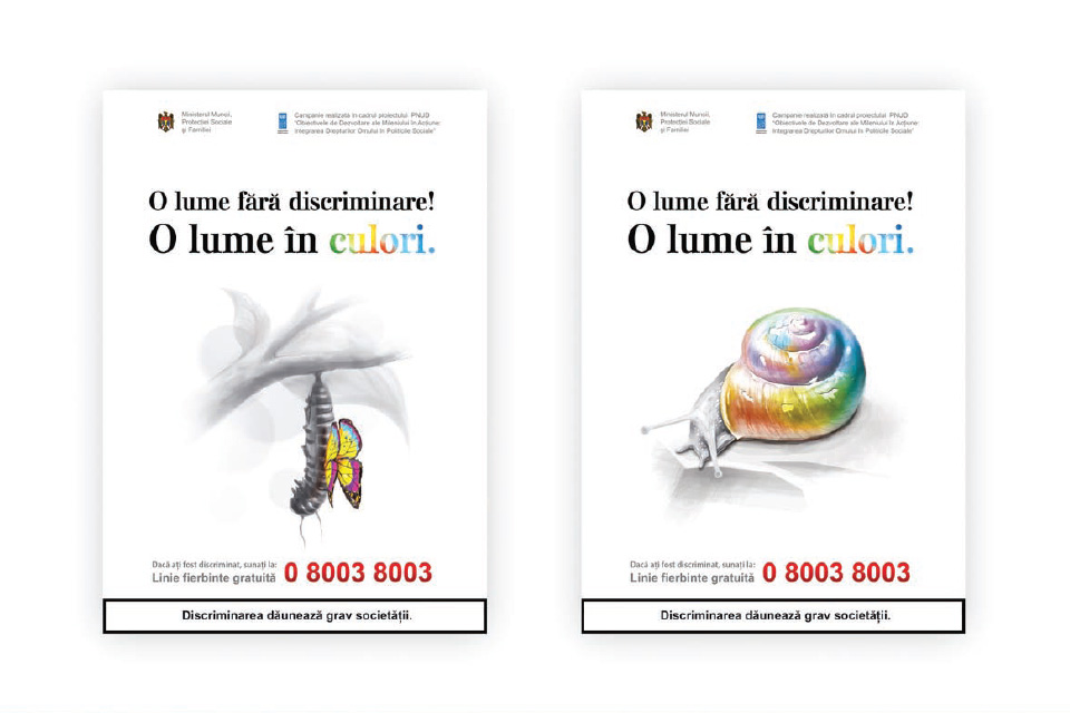 Poster - Campania antidiscriminare